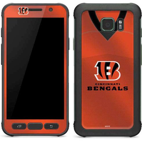 NFL Cincinnati Bengals Team Jersey Galaxy S7 Active Skin