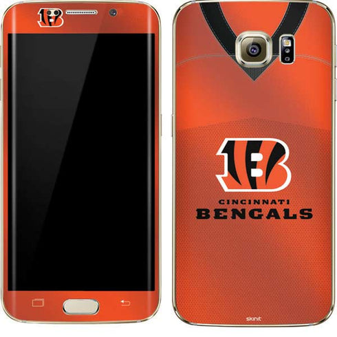 NFL Cincinnati Bengals Team Jersey Galaxy S7 Edge Skin