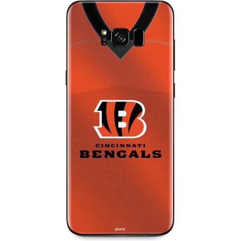 NFL Cincinnati Bengals Team Jersey Galaxy S8 Plus Skin