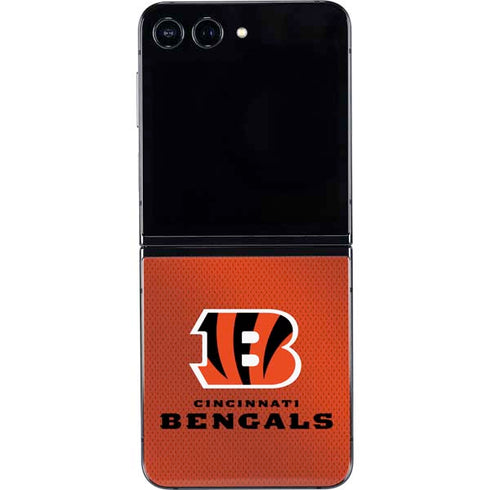 NFL Cincinnati Bengals Team Jersey Galaxy Z Flip5 5G Skin