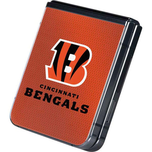 NFL Cincinnati Bengals Team Jersey Galaxy Z Flip5 5G Skin