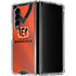 NFL Cincinnati Bengals Team Jersey Galaxy Z Fold4 5G Clear Case
