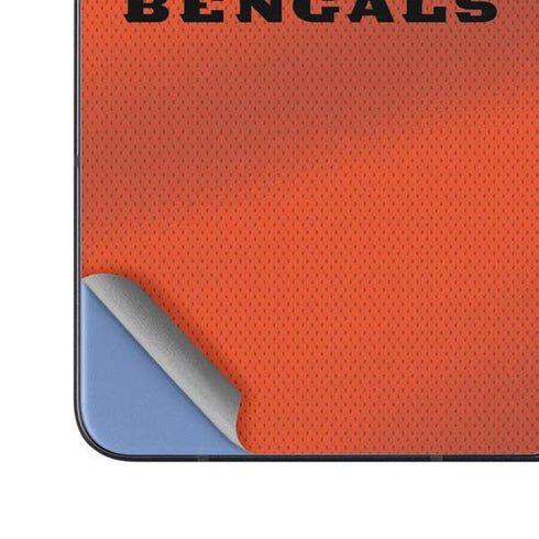 NFL Cincinnati Bengals Team Jersey Galaxy Z Fold5 5G Skin