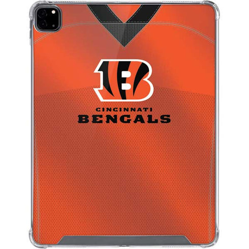 NFL Cincinnati Bengals Team Jersey iPad Pro 12.9in (2020) Clear Case