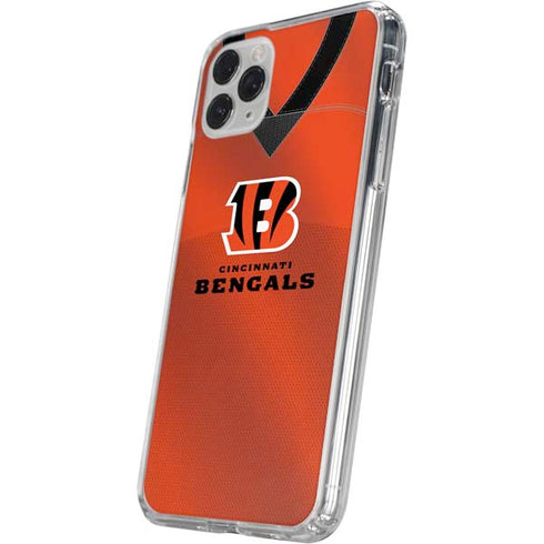 NFL Cincinnati Bengals Team Jersey iPhone 11 Pro Clear Case
