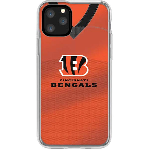 NFL Cincinnati Bengals Team Jersey iPhone 11 Pro Clear Case