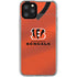 NFL Cincinnati Bengals Team Jersey iPhone 11 Pro Clear Case