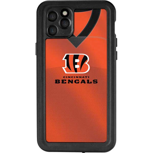 NFL Cincinnati Bengals Team Jersey iPhone 11 Pro Max Waterproof Case