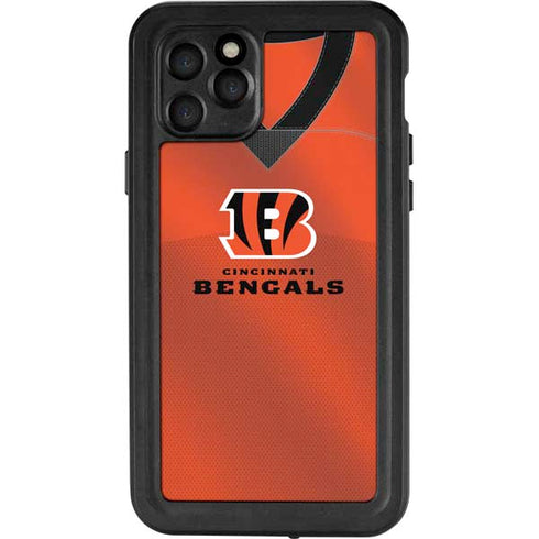 NFL Cincinnati Bengals Team Jersey iPhone 11 Pro Waterproof Case