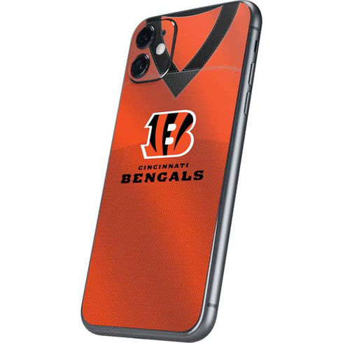 NFL Cincinnati Bengals Team Jersey iPhone 11 Skin