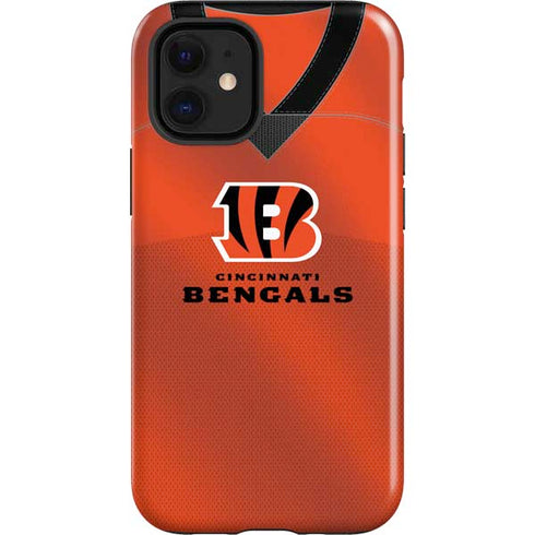 NFL Cincinnati Bengals Team Jersey iPhone 12 Mini Impact Case