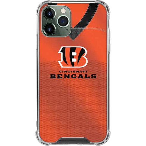 NFL Cincinnati Bengals Team Jersey iPhone 12 Pro Max Clear Case