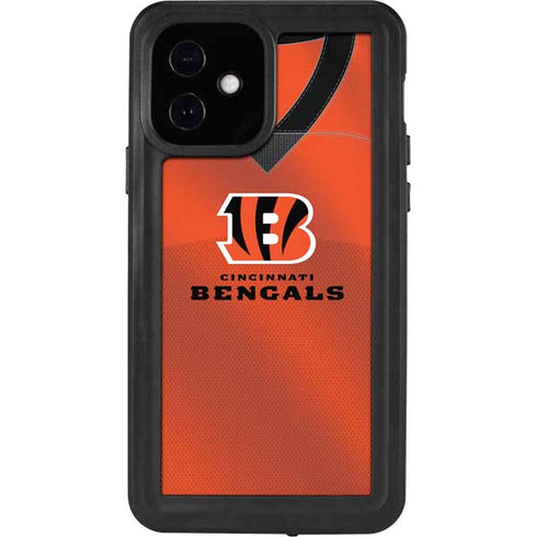 NFL Cincinnati Bengals Team Jersey iPhone 12 Waterproof Case