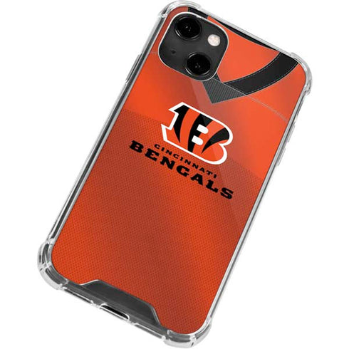 NFL Cincinnati Bengals Team Jersey iPhone 14 Clear Case