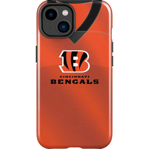 NFL Cincinnati Bengals Team Jersey iPhone 15 Plus Impact Case