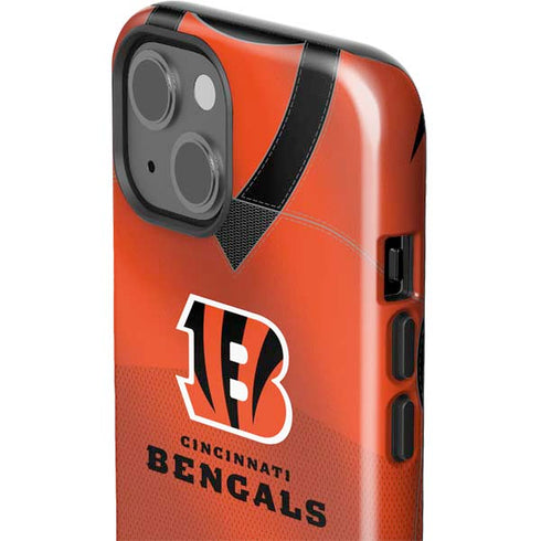 NFL Cincinnati Bengals Team Jersey iPhone 15 Plus Impact Case