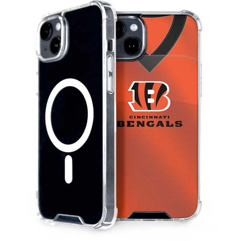 NFL Cincinnati Bengals Team Jersey iPhone 14 MagSafe Case