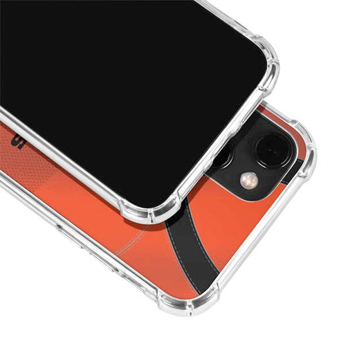 NFL Cincinnati Bengals Team Jersey iPhone 15 Plus Clear Case