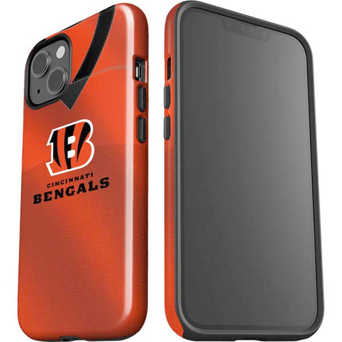 NFL Cincinnati Bengals Team Jersey iPhone 15 Impact Case