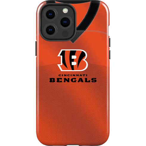 NFL Cincinnati Bengals Team Jersey iPhone 15 Pro Max Impact Case