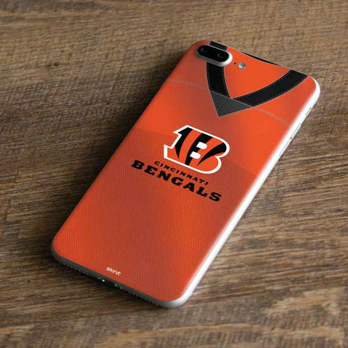 NFL Cincinnati Bengals Team Jersey iPhone 8 Plus Skin