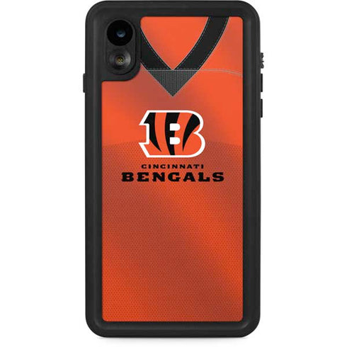 NFL Cincinnati Bengals Team Jersey iPhone XR Waterproof Case