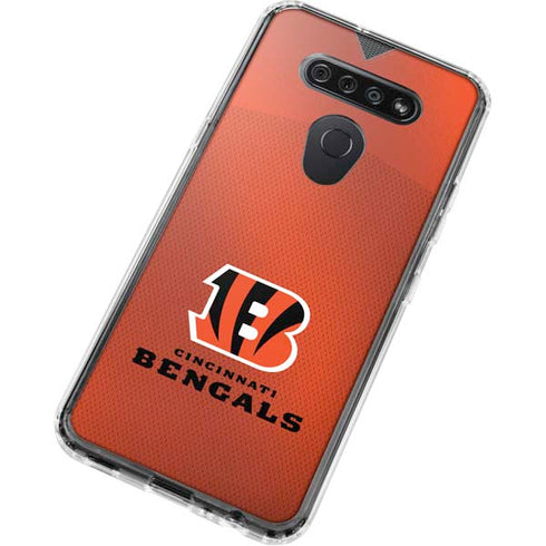 NFL Cincinnati Bengals Team Jersey LG K51/Q51 Clear Case