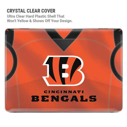 NFL Cincinnati Bengals Team Jersey MacBook Air 15in (2023-2025) Case plus Skin