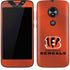 NFL Cincinnati Bengals Team Jersey Moto E5 Play Skin