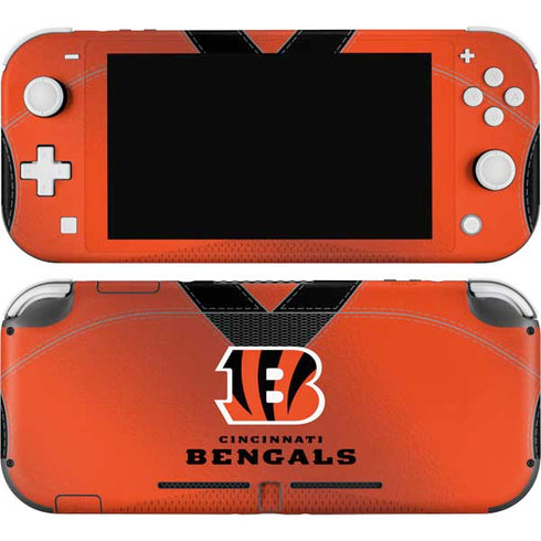 NFL Cincinnati Bengals Team Jersey Nintendo Switch Lite Skin