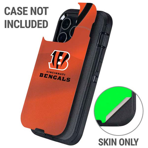 NFL Cincinnati Bengals Team Jersey Otterbox Defender iPhone Skin