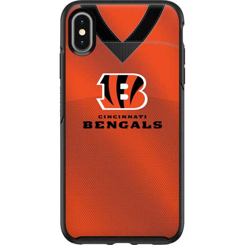 NFL Cincinnati Bengals Team Jersey Otterbox Symmetry iPhone Skin