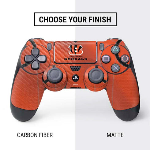 NFL Cincinnati Bengals Team Jersey PS4 Controller Skin