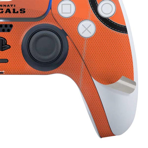 NFL Cincinnati Bengals Team Jersey PS5 Slim Digital Edition Bundle Skin
