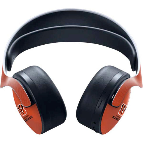 NFL Cincinnati Bengals Team Jersey PULSE 3D Wireless Headset for PS5 Skin