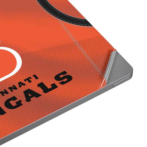 NFL Cincinnati Bengals Team Jersey Universal Laptop 18in (14.6 x 10.6in) Skin