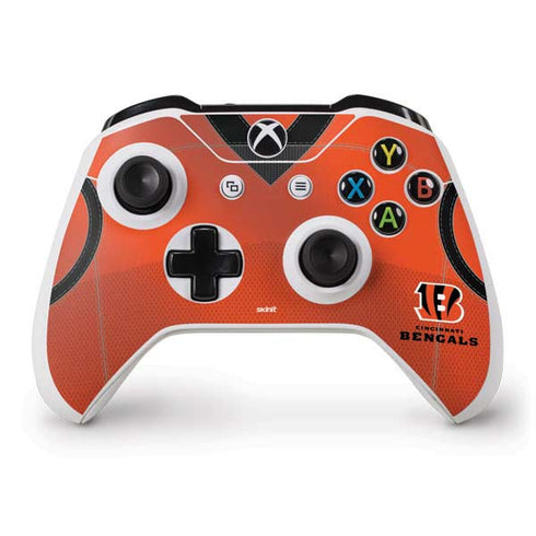 NFL Cincinnati Bengals Team Jersey Xbox One S Controller Skin