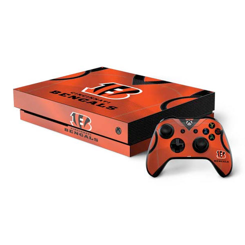 NFL Cincinnati Bengals Team Jersey Xbox One X Bundle Skin