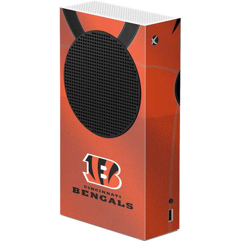 NFL Cincinnati Bengals Team Jersey Xbox Series S Console Skin