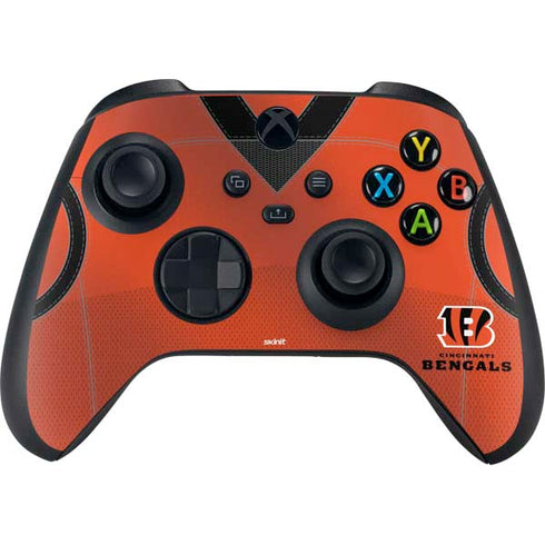 NFL Cincinnati Bengals Team Jersey Xbox Series X Controller Skin