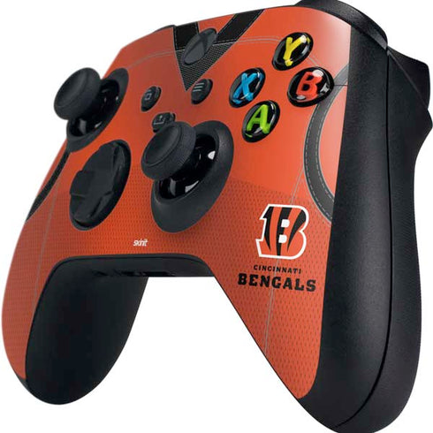 NFL Cincinnati Bengals Team Jersey Xbox Series X Controller Skin