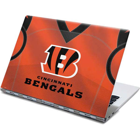 NFL Cincinnati Bengals Team Jersey Yoga 910 2-in-1 14in Touch-Screen Skin