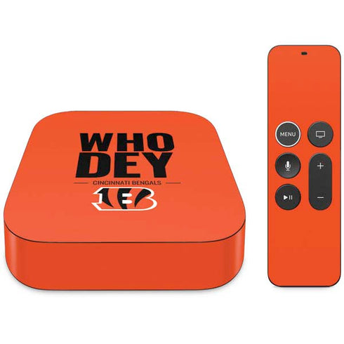 NFL Cincinnati Bengals Team Motto Apple TV Skin