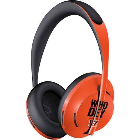 NFL Cincinnati Bengals Team Motto Bose Noise Cancelling Headphones 700 Skin