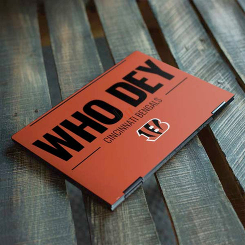 NFL Cincinnati Bengals Team Motto HP Envy Skin