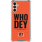 NFL Cincinnati Bengals Team Motto Galaxy A13 5G Clear Case