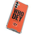 NFL Cincinnati Bengals Team Motto Galaxy A13 5G Clear Case