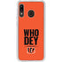 NFL Cincinnati Bengals Team Motto Galaxy A20 Clear Case