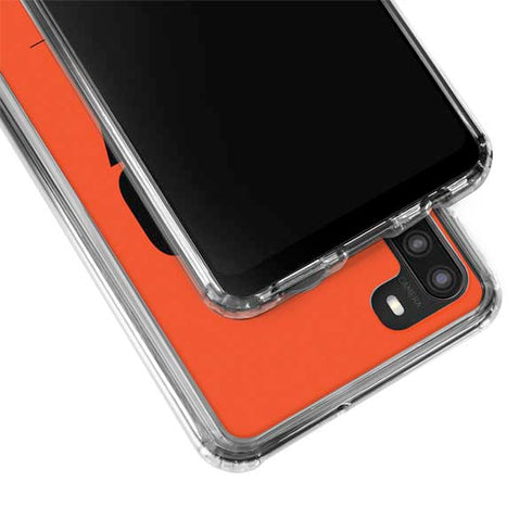 NFL Cincinnati Bengals Team Motto Galaxy A21 Clear Case