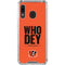 NFL Cincinnati Bengals Team Motto Galaxy A30 Clear Case